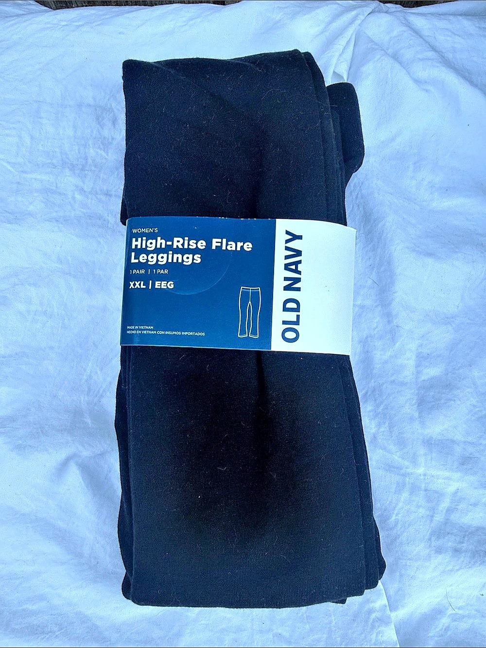 Old Navy High-Rise Flare Leggings Black XXL NWT Layering Piece